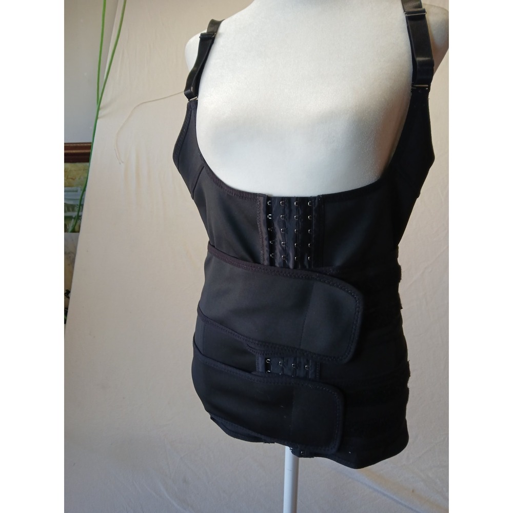 Corset Black Size XXL Womens Body Shape Wear Underbust